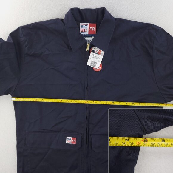 Big Bill FR Work Jacket Flame Resistant CAT2 Westex (Liner Compatible) Medium - Picture 8 of 13